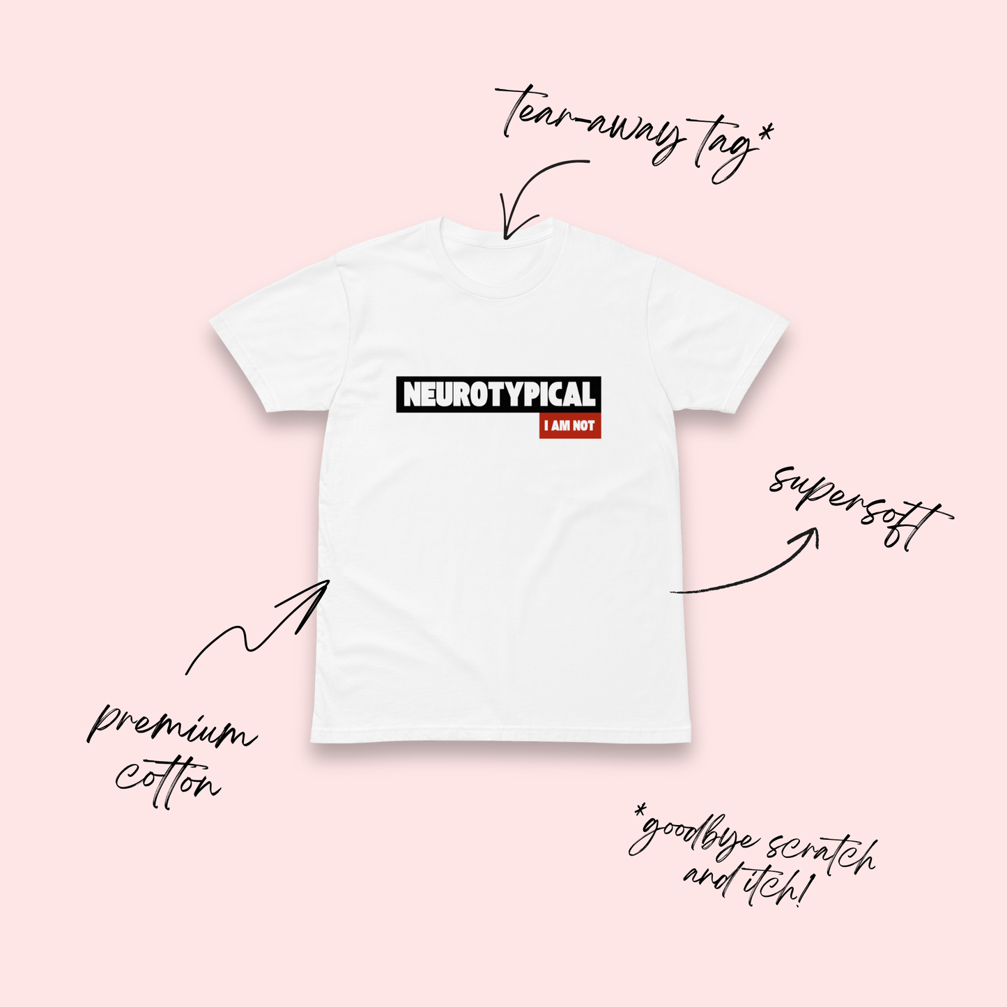 Neurotypical I Am Not Minimalist T-Shirt