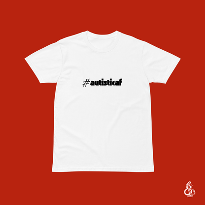 Hashtag Autistic AF Minimalist T-Shirt