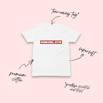 Boundaries, Bitch! Minimalist T-Shirt