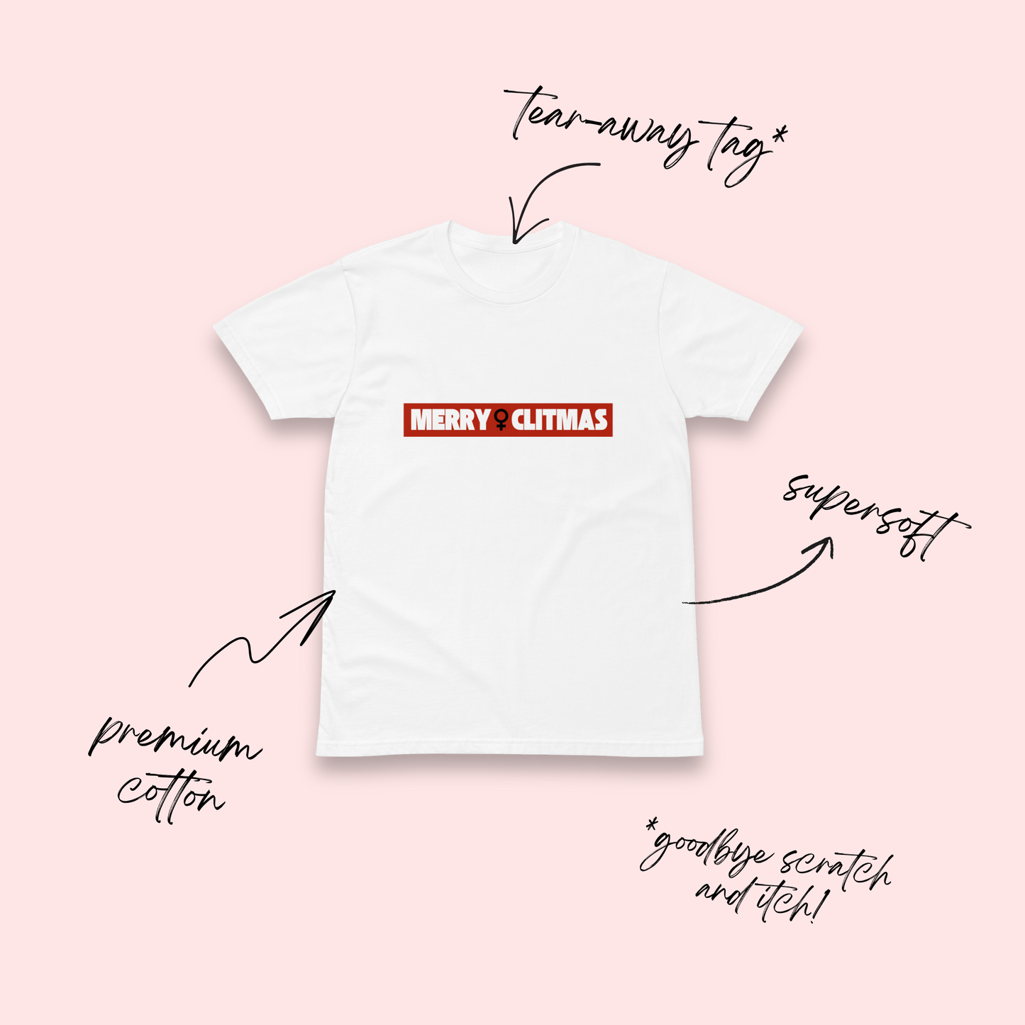 Merry Clitmas Minimalist T-Shirt