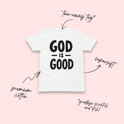 God Is Good Minimalist T-Shirt