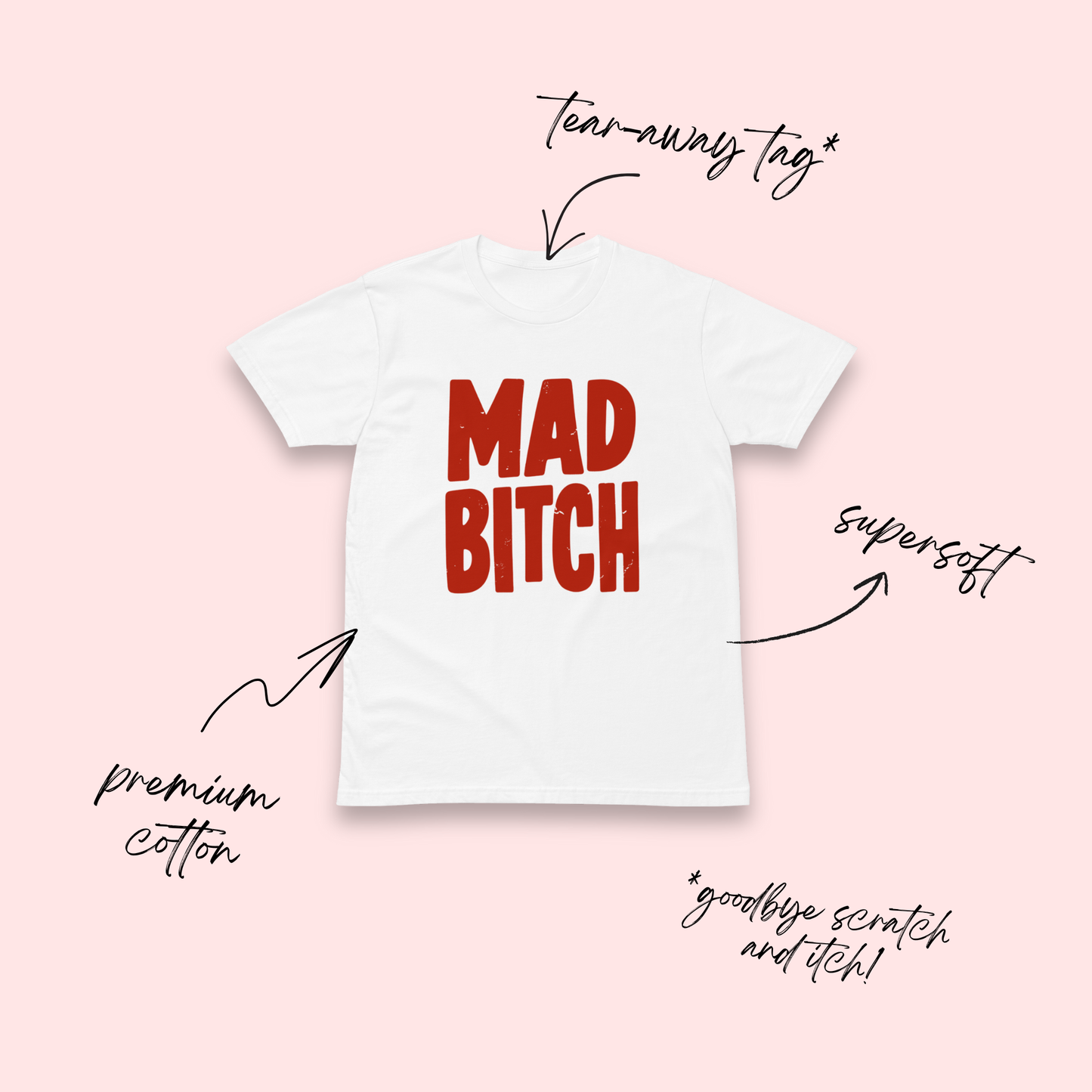 Mad Bitch Minimalist T-Shirt