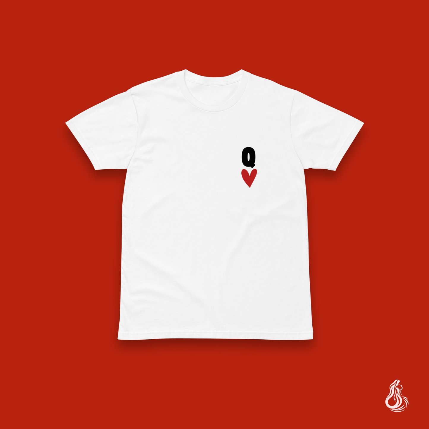 Queen of Hearts Minimalist T-Shirt