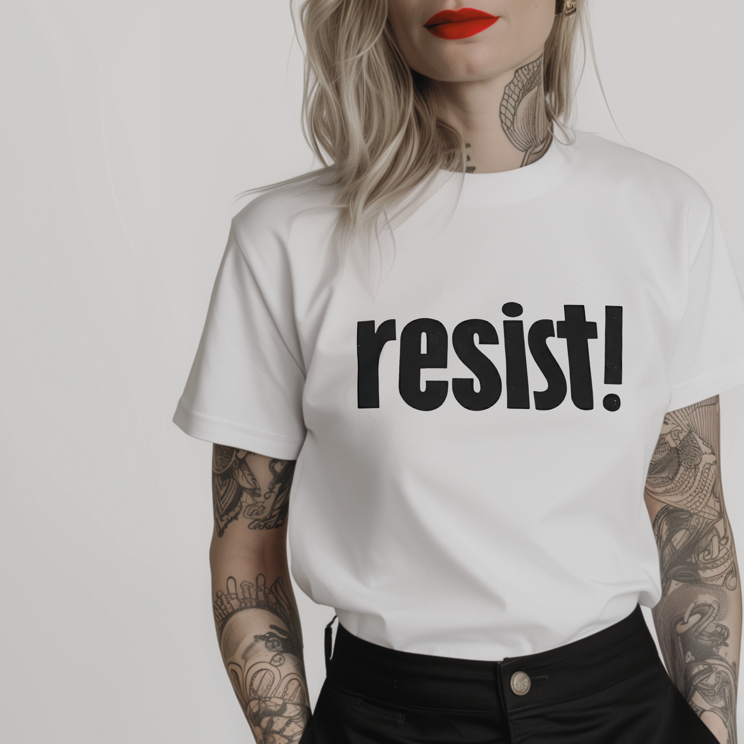 Resist! White T-Shirt