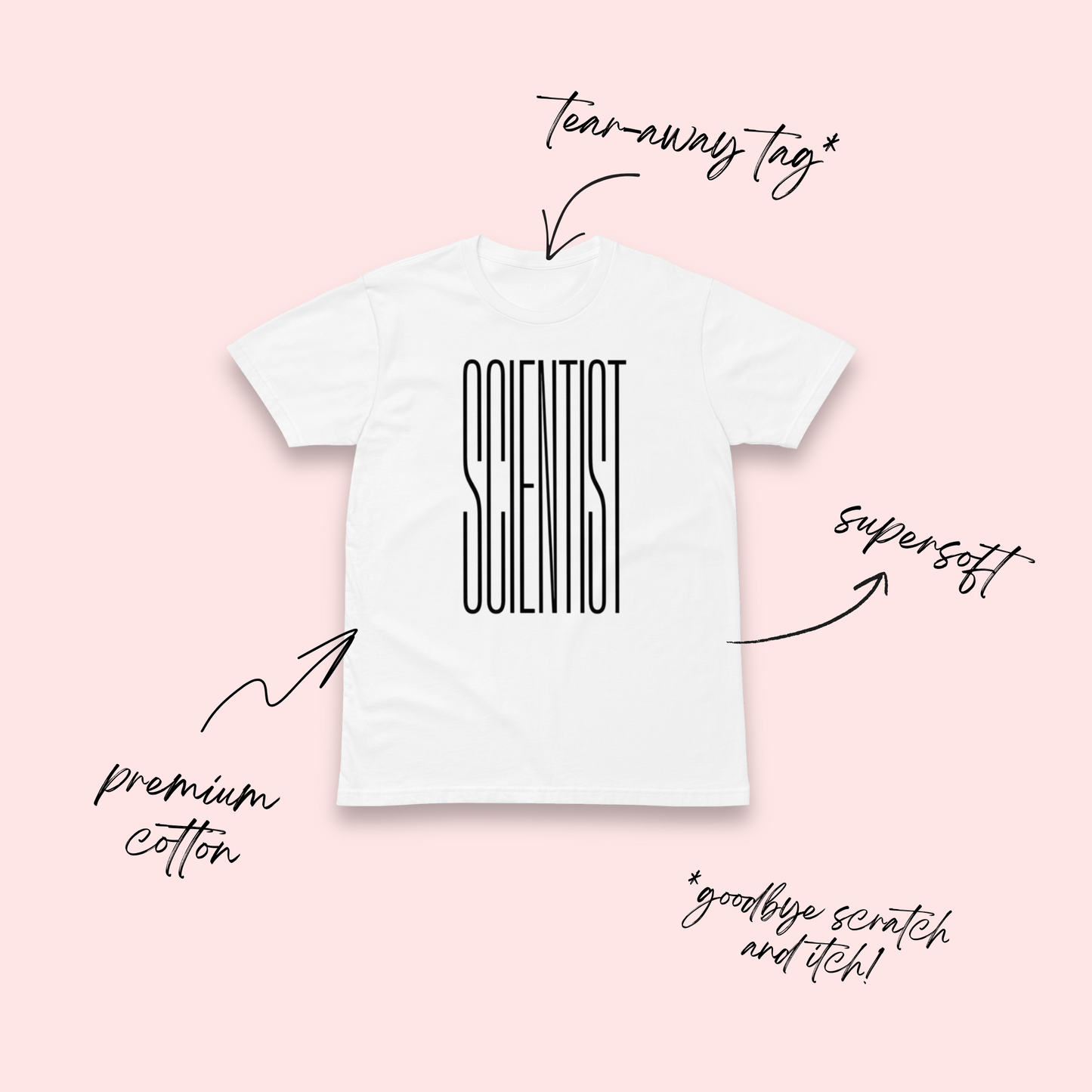 Scientist White T-Shirt