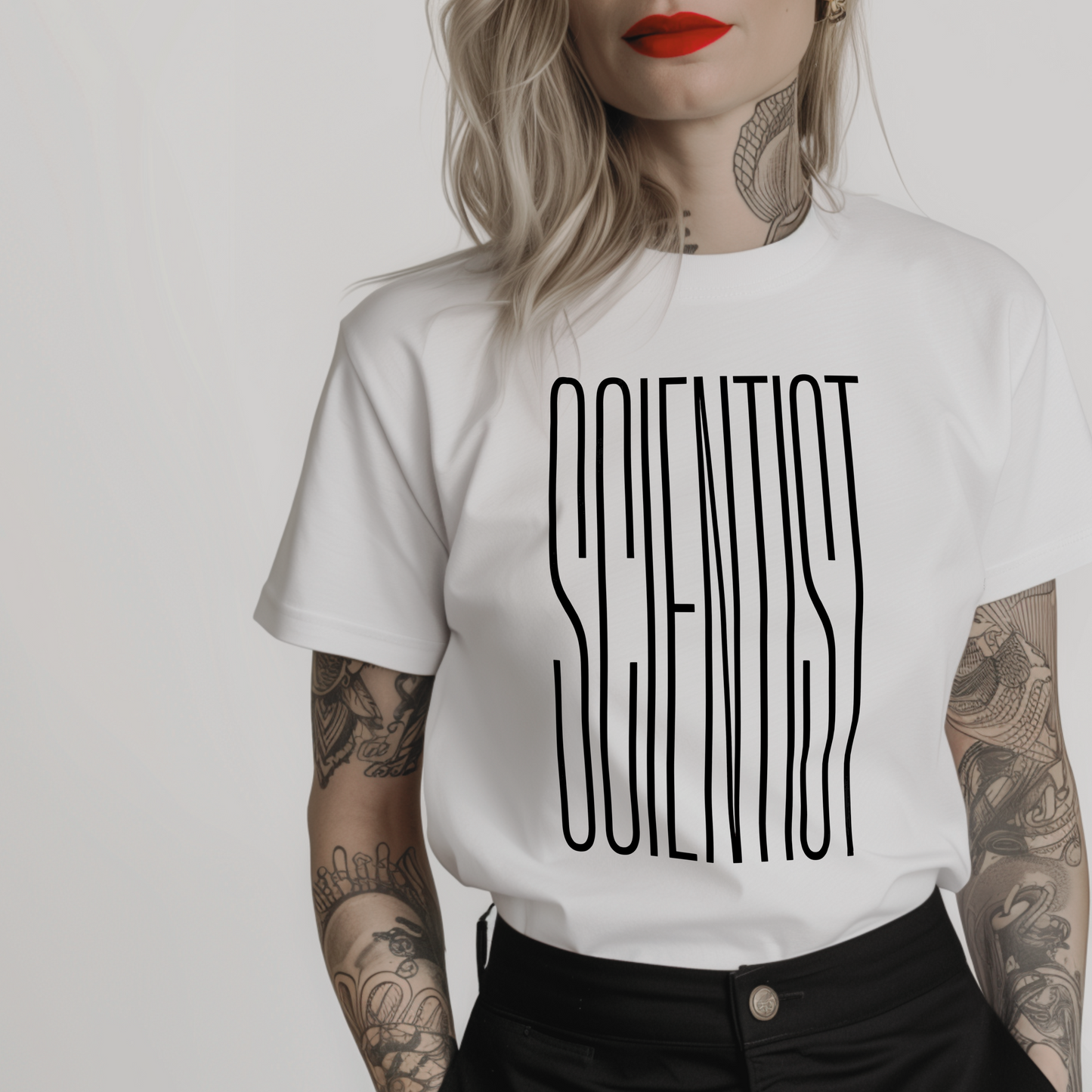 Scientist White T-Shirt