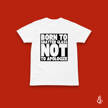 Born to Shatter Glass Minimalist T-Shirt